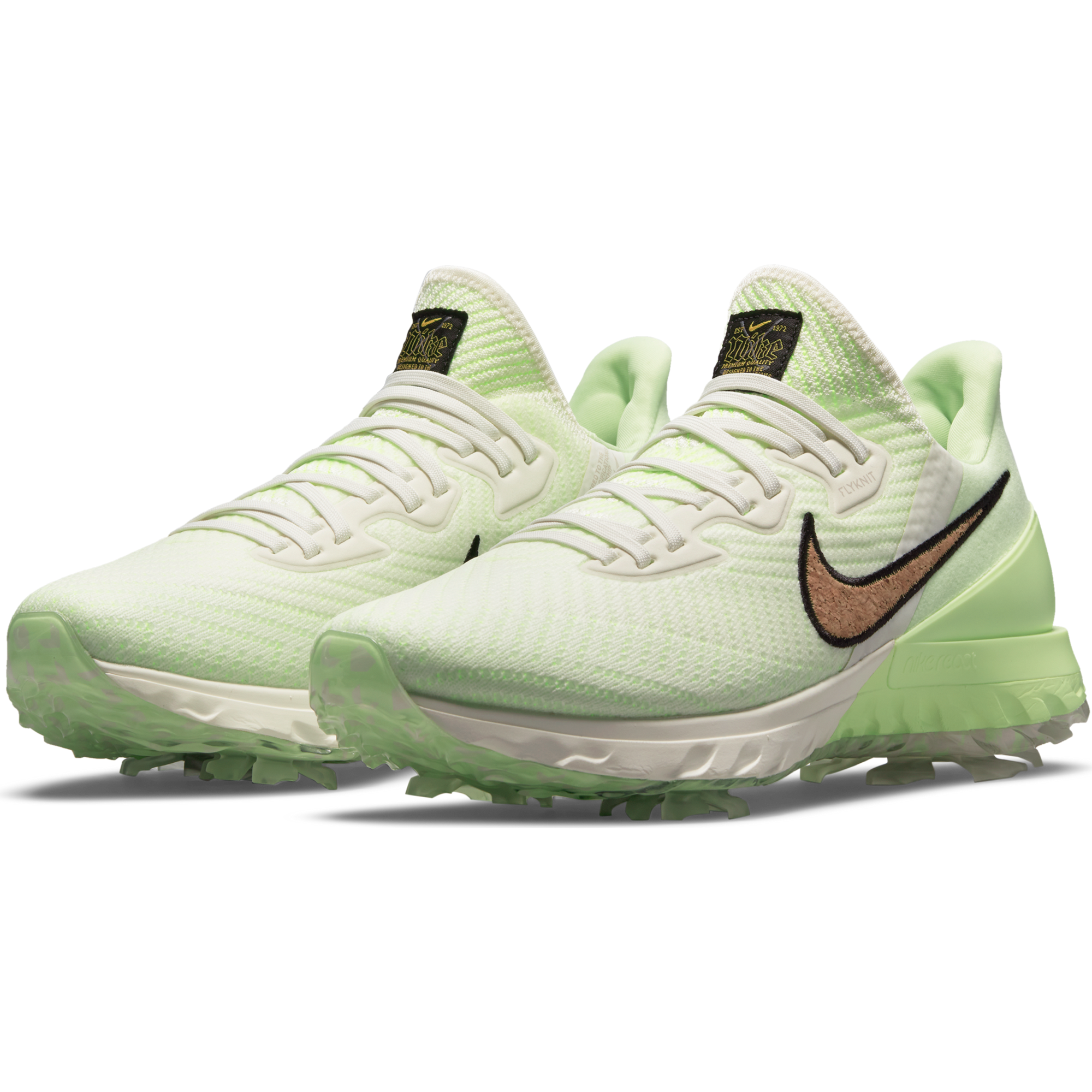 Nike Air Zoom Infinity Tour NRG Spiked Golf Shoe-White/Green